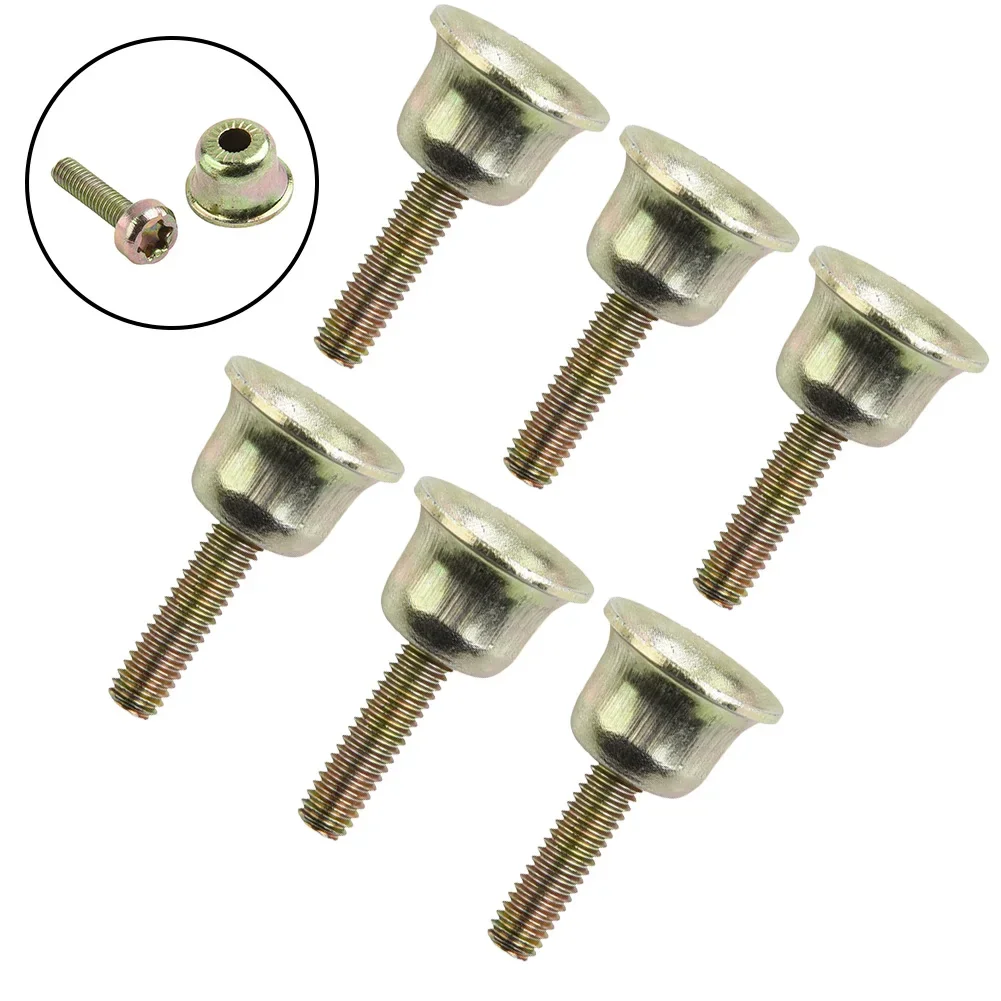 6Pcs Screws Replacement Kit for Stihl 024 MS240 026 MS260 Parts Chainsaw 0000 790 6100 Garden Tool Accessories