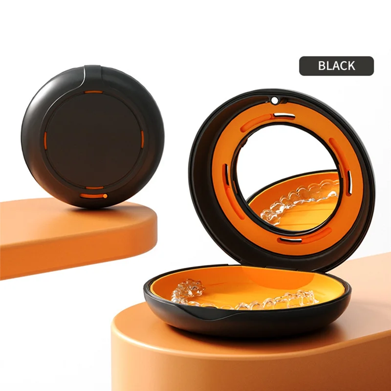 

Чехол для подтяжек с зеркальной каппа, 4-портовый дышащий чехол для личной гигиены, черный