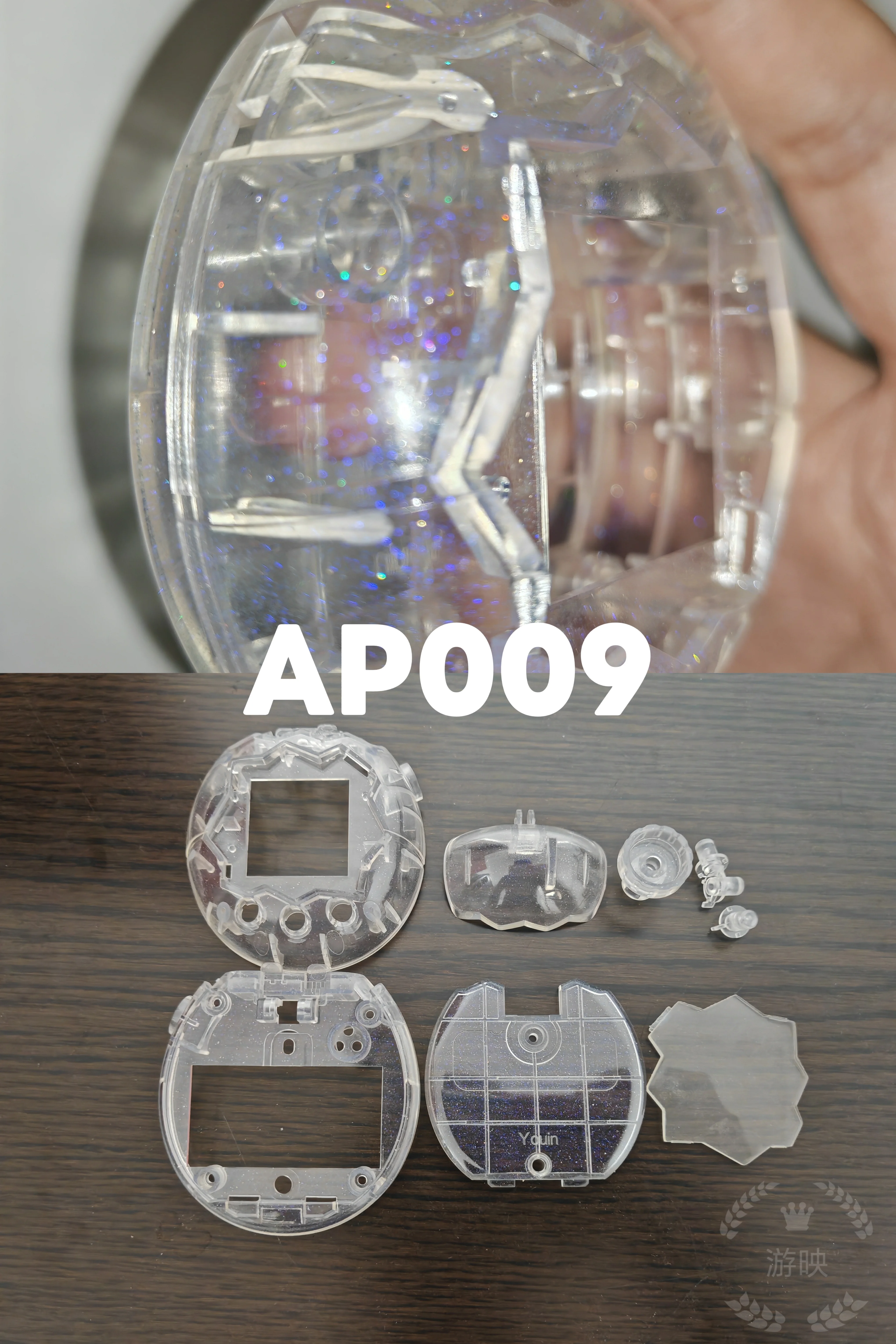

New White And Shinning Suitable For Tamagotchi Paradise Replacement Shell Parts Happy Garden New Color In Stock