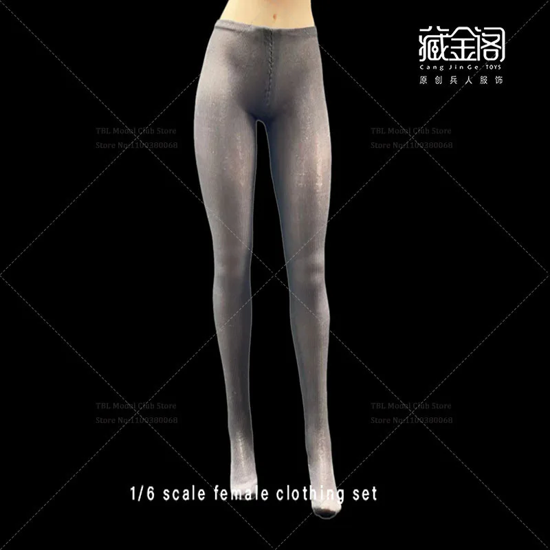 Multicolour 1/6 Scale Solid Tights Stretch Length Leggings Slim Seamless Sports Yoga Fitness Pants for 12inch Action Figure Body