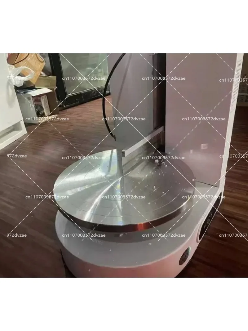 Semi Automatic Round Cake Cream Butter Spreading Machine Tabletop Icing Coating Equipment for Birthday Cakes