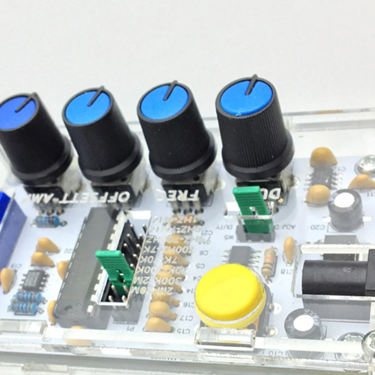 Imagem -06 - Signal Generator Kit 1hz20mhz Gerador de Função de Alta Velocidade Op-amp Sine Retangular Sawtooth Diy Max038