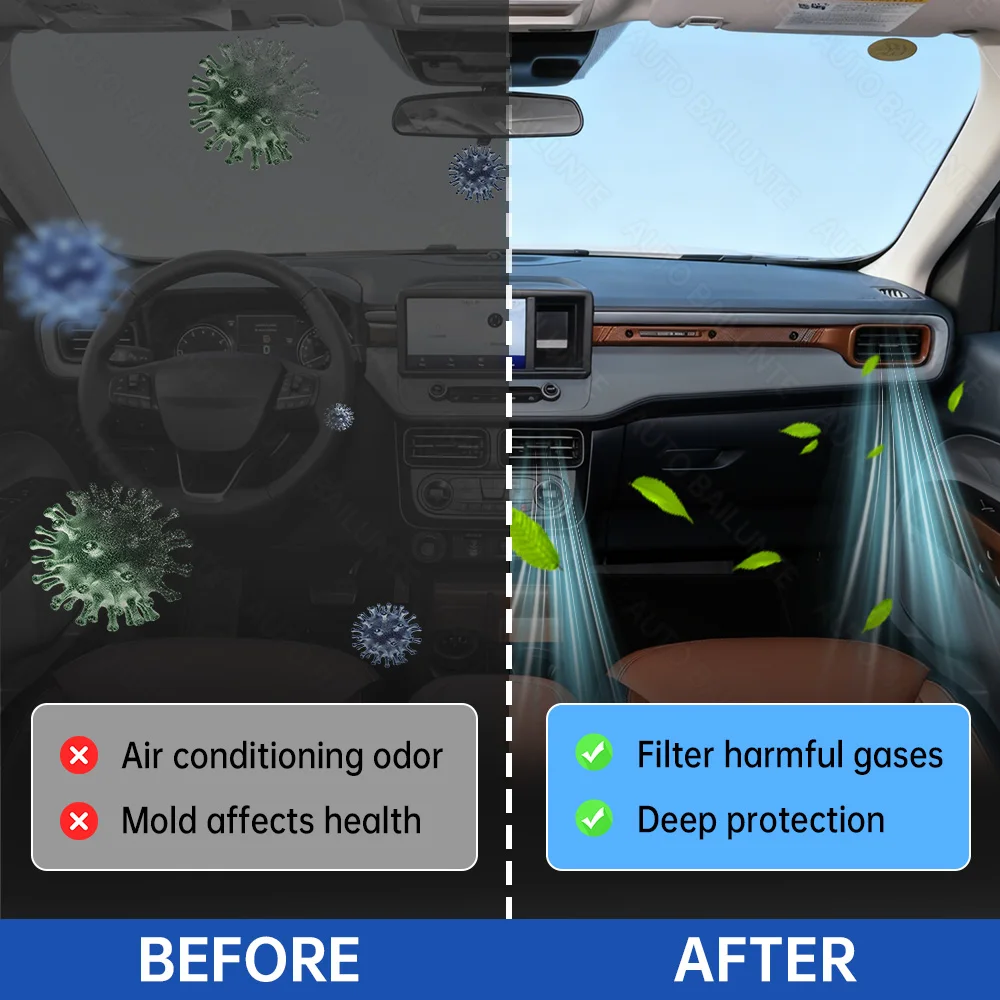 For Ford Maverick 2022 2023 2024 2025 Car Air Filter Conditioner Replacement Kit For Ford Maverick Car Interior Accessories