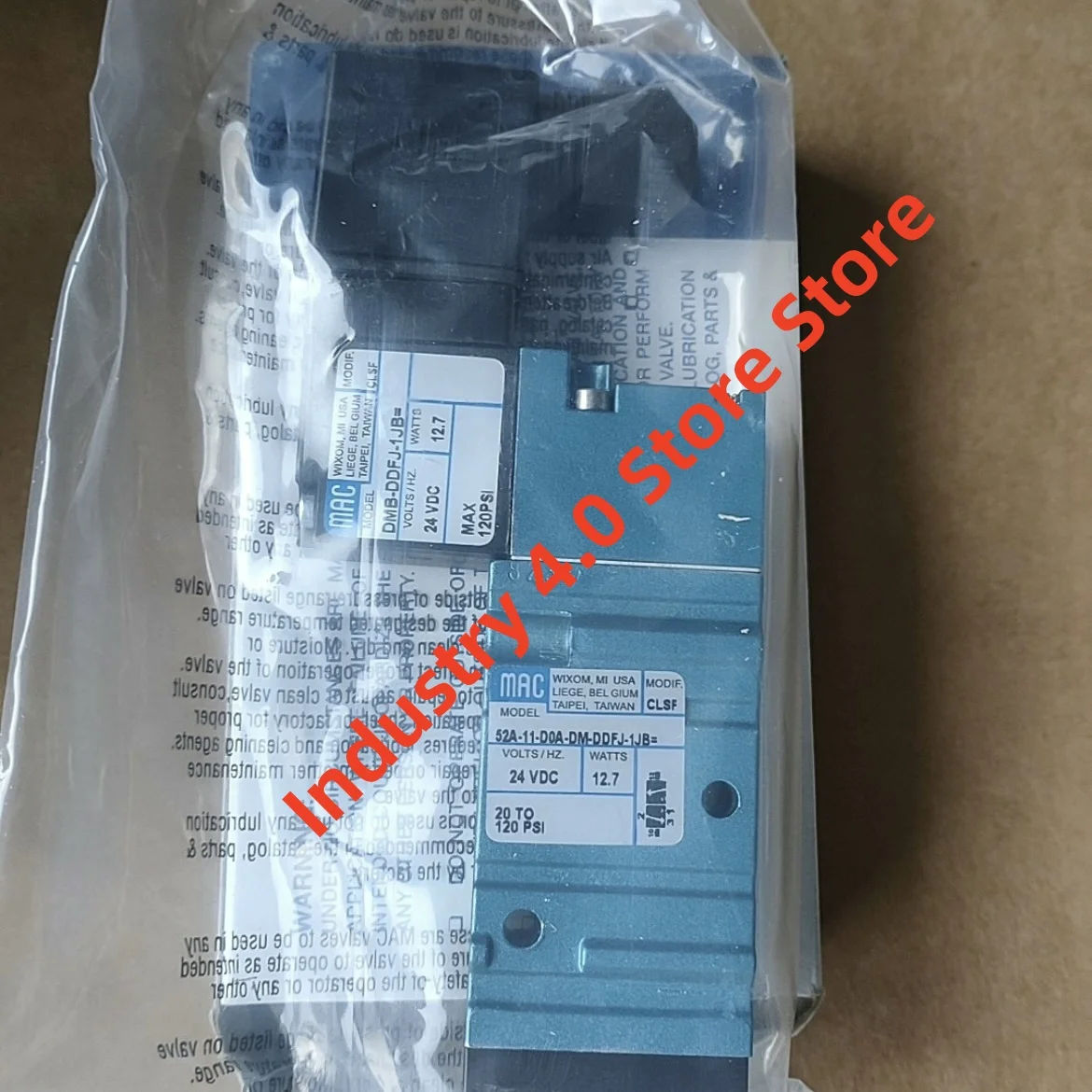 

55B-12-PI-511BA Brand new 55B-12-PI-611JA solenoid valve
