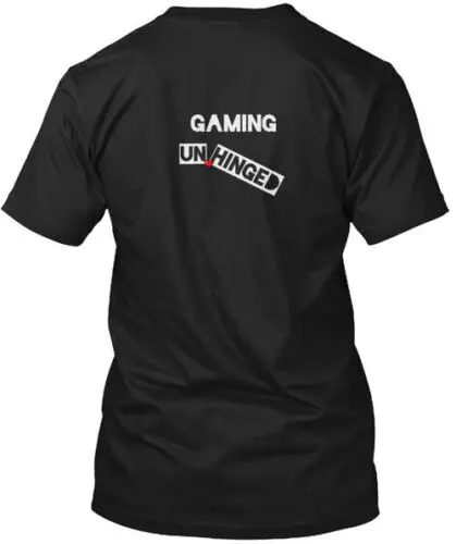 Nostalgic Gaming Gaming Unhinged #1 T-Shirt Made in the USA Size S to 5XL