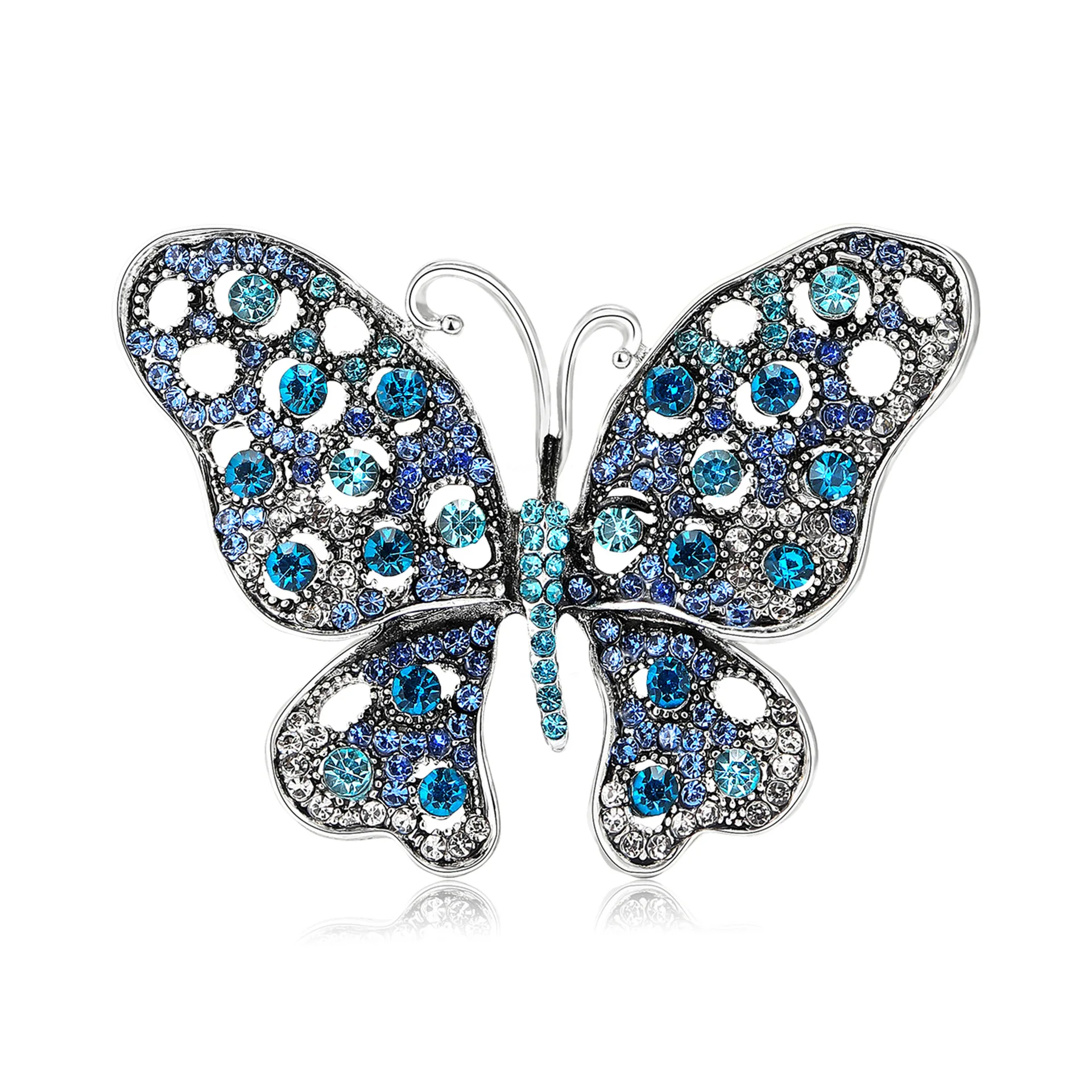 

Vintage Butterfly Brooches for Women Girls Elegant Insect Breast Pin Classic Lady Dress Suit Jewelry Accessories Gifts