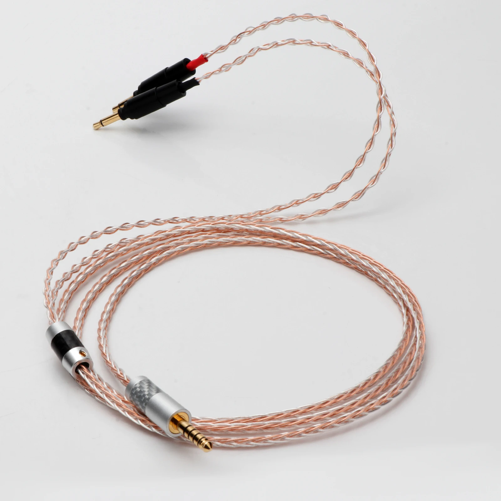 كابل سماعة أذن HIFI مطلي بالفضة 8 النواة ممتاز لياماها YH-5000SE - XLR/2.5/3.5/4.4/6.35 ملم كابل سماعة أذن