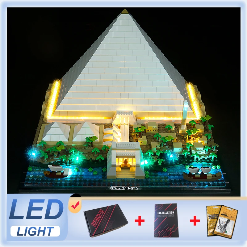 DIY LED Light Kit For LEGO 21058 Triwizard Tournament: The Arrival  (Only LED Light,Without Blocks Model)