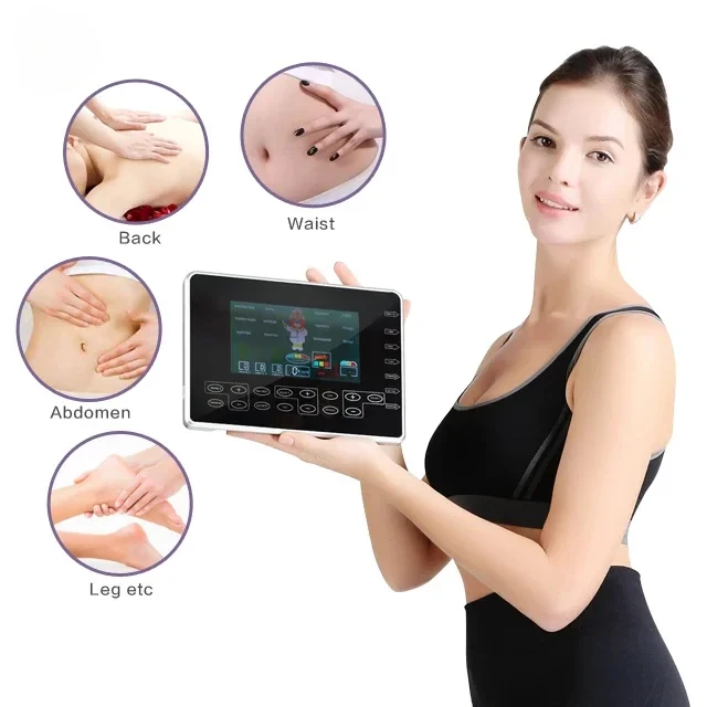 Touch screen Portable Home Use Foot Massager Mat Massage Pad EMS Foot Massager