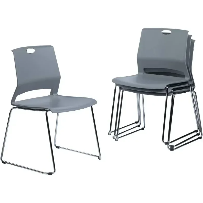 Sidanli Stackable Chairs Modern stacking chairs are perfect for multi-purpose rooms, training rooms