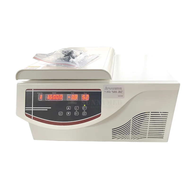 SUNNYMED SY-B053A top quality Hospital Machine medical Benchtop High Speed Refrigerated Centrifuge