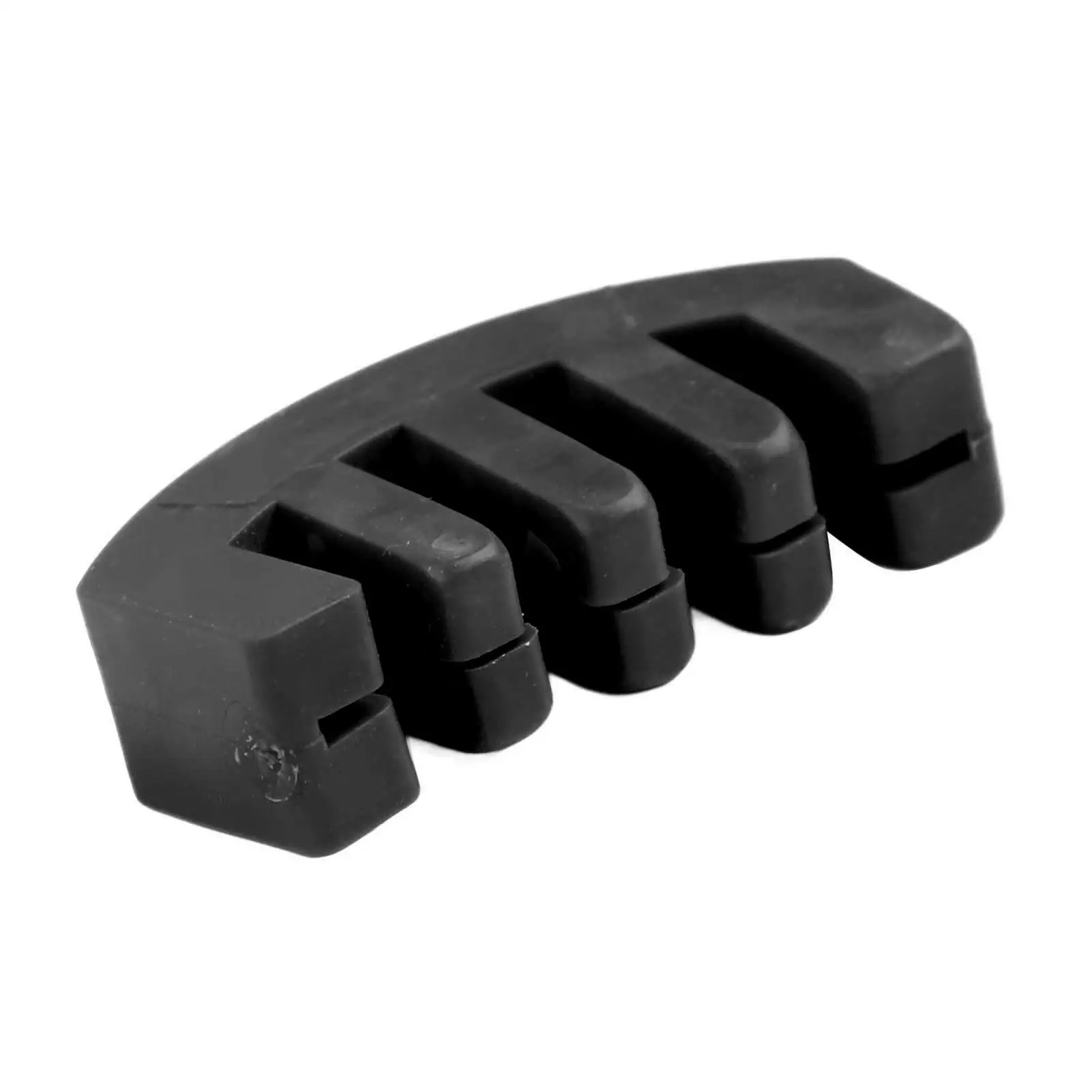 Rubber Violin Silencer for 4 for 4 , 3 for 4 & 1/2 Violins - Essential Practice Accessory for String Instruments