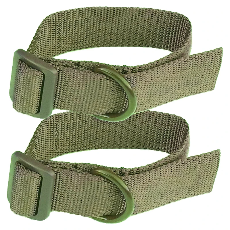 

Tactical Gun Sling Adapter Loop Nylon 2 Pack Buttstock Adjustable Rifle Sling with D Ring for Shotgun Rifle Buttstock Hunting