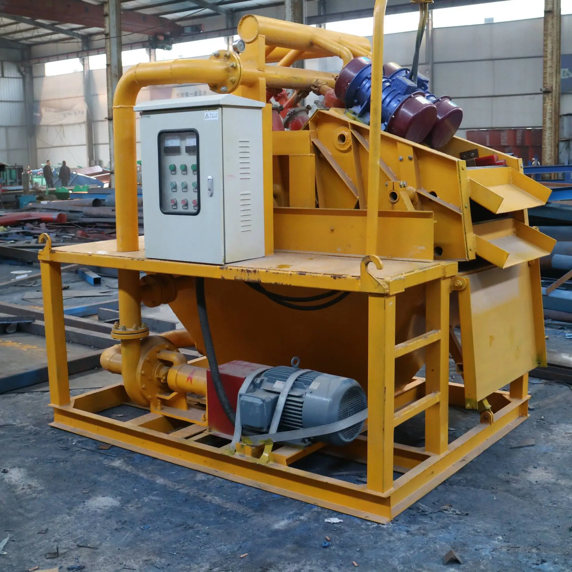 Construction Slurry Separation System Drilling Mud Solids Control Machine Mud Cleaner for Foundation Engineering
