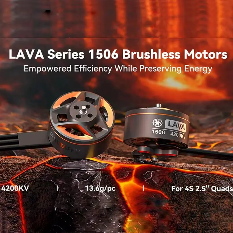 BETAFPV LAVA Series 1104 7200KV محركات بدون فرشاة 1.5 مللي متر رمح 2218 3 مروحة مجداف لـ Pavo20 Pro بدون فرش Bwhoop Quadcopter