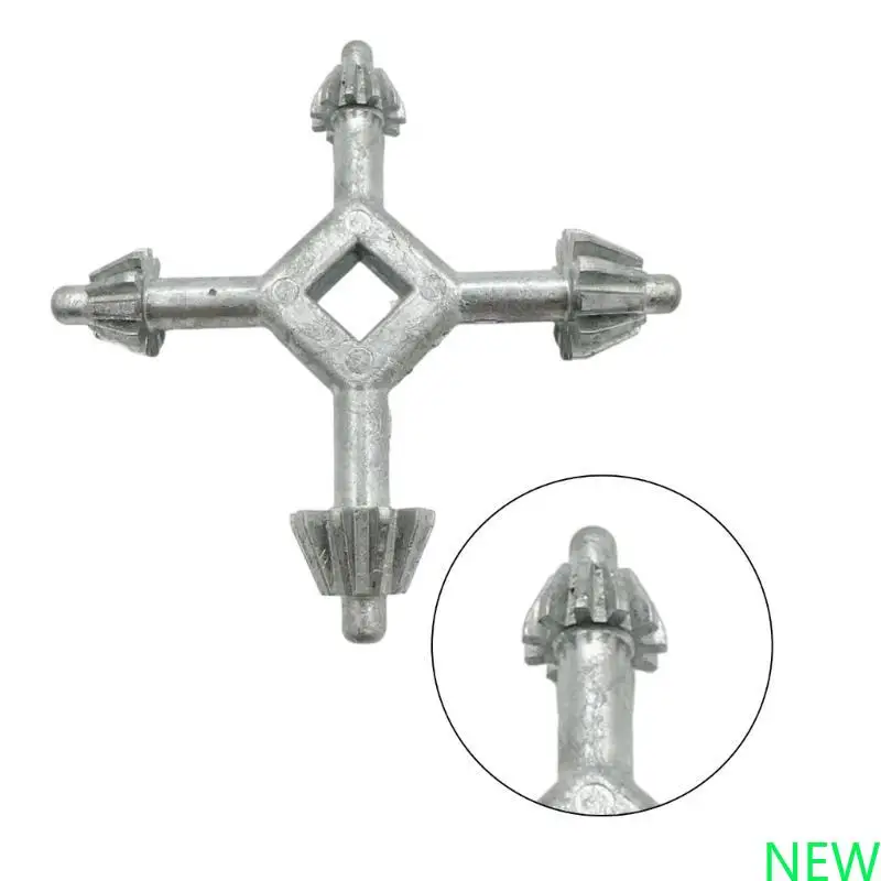 

Функциональный инструмент Fuctore Four Headed Tool Portable 4 в 1 инструмент ключа гаечного ключа с головками сплавных сплавов