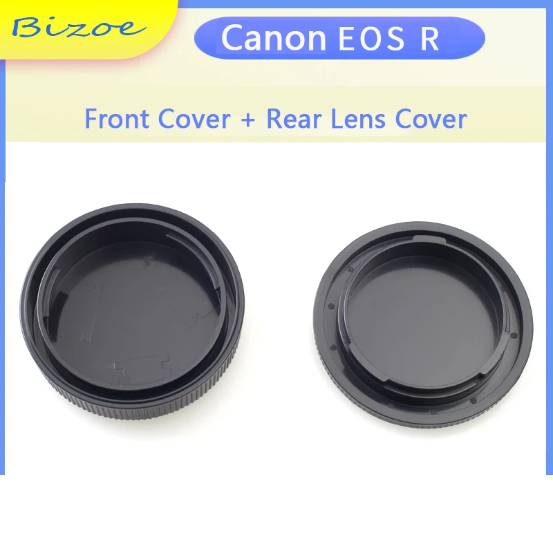 Rear Lens Cap Cover and Camera Body Cap For Canon EOS R8 R50 R10 R7 R5C R RP R3 R5 R6 R6II r6 RF 24-105 F4L USM lens