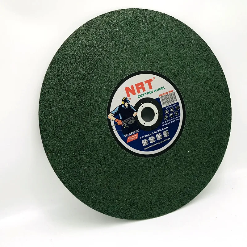 

【From China】NRT 14 Inch 355x2.8x25 Fiber Resin Abrasive Grind Wheel for Stainless Steel Cutting