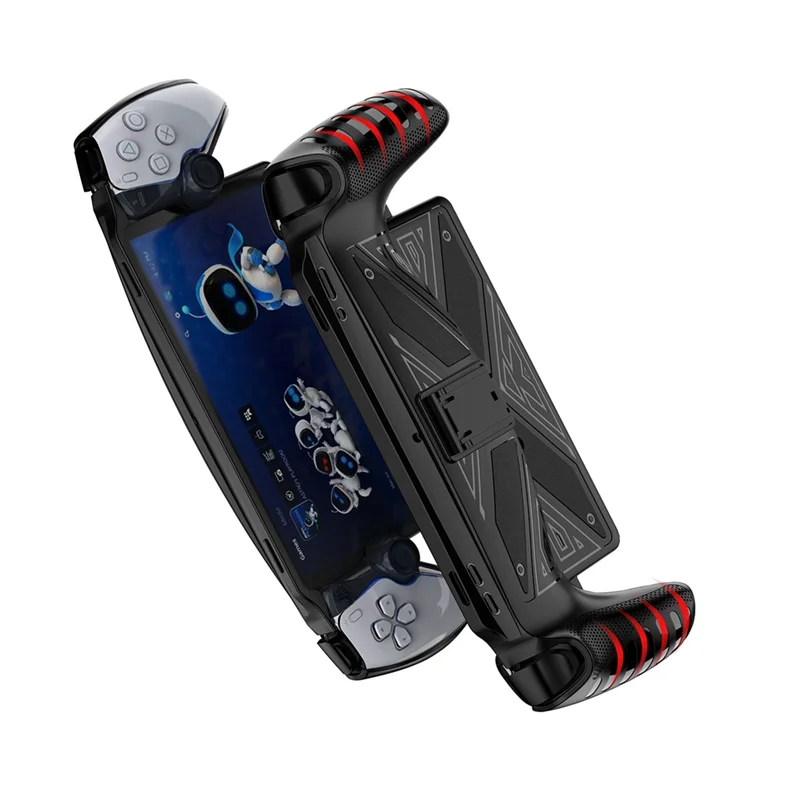 ABDE-For Playstation Portal Game Machine Tpu مع حامل حافظة واقية لآلة الألعاب