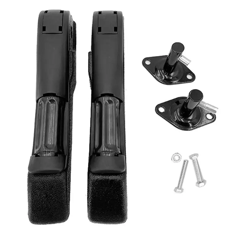 AB96-1Pair Left&Right Universal Adjustable Armrest Car Seat Armrest For Truck RV Motorhome Armrest Handles