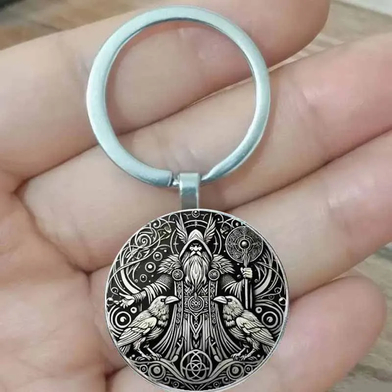 

Retro Egyptian Pharaoh Gold Keychain