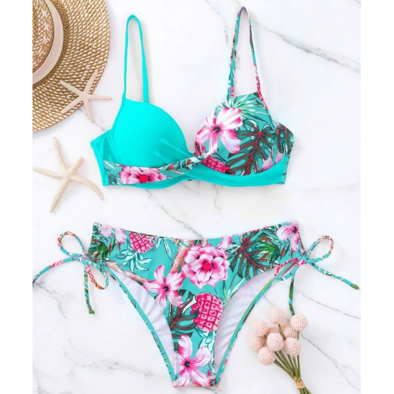 

Летние сексуальные бикини 2026 женские купальники с эффектом пуш-ап женский купальник для купания купальные костюмы комплект бикини пляжная одежда для купания в бассейне