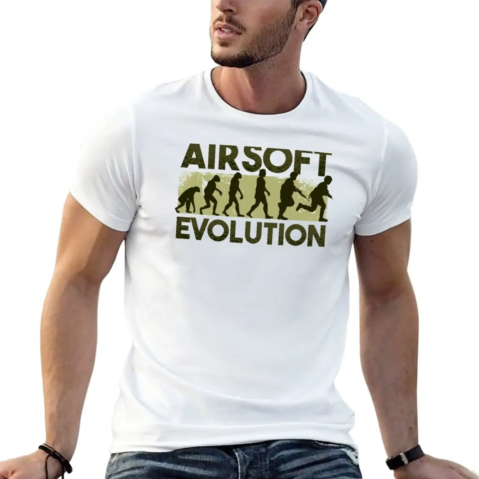 

AIRSOFT EVOLUTION T-Shirt plain customs Men's t-shirts