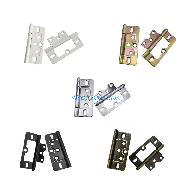 L8RC Pack of 10 Sturdy Door Hinges With High Weight Capacity for Interior Door