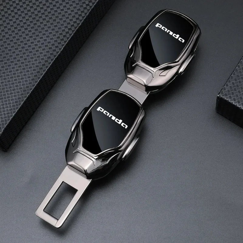 

Car Seat Belt Extension Plug Metal Seat Belt Clip Adjustable Extender for Panda Auto Accessories