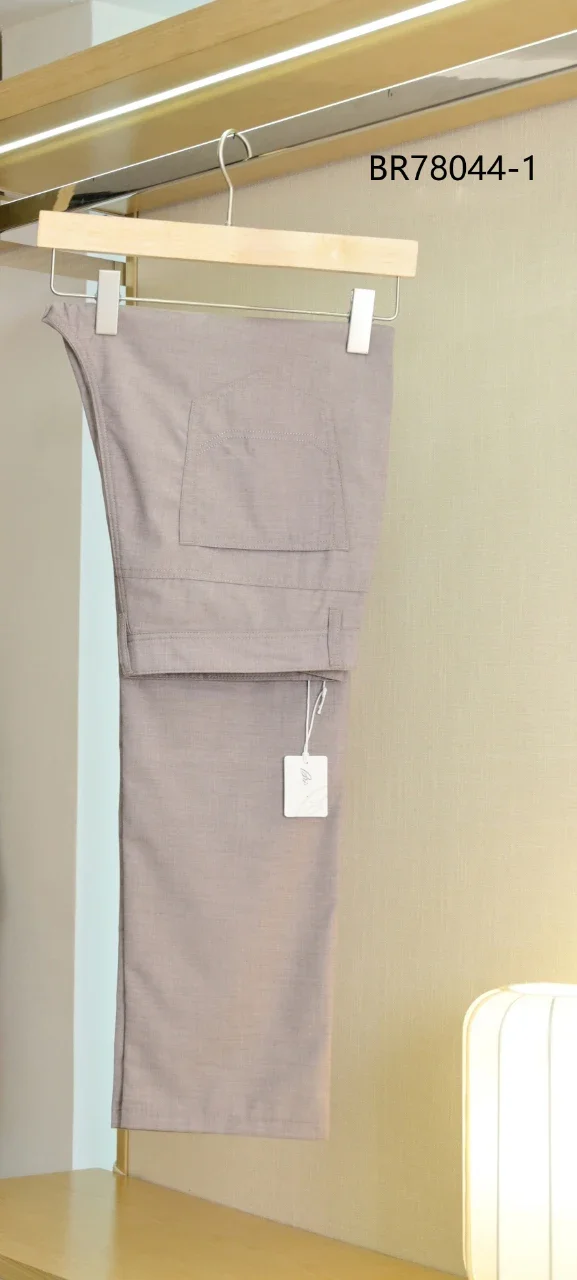 

BILLIONAIRE BLSK CPRTI Pants Thin Cotton Men 2025 Spring Summer new straight breathable comfortable outdoors Big size 32-40 Pant