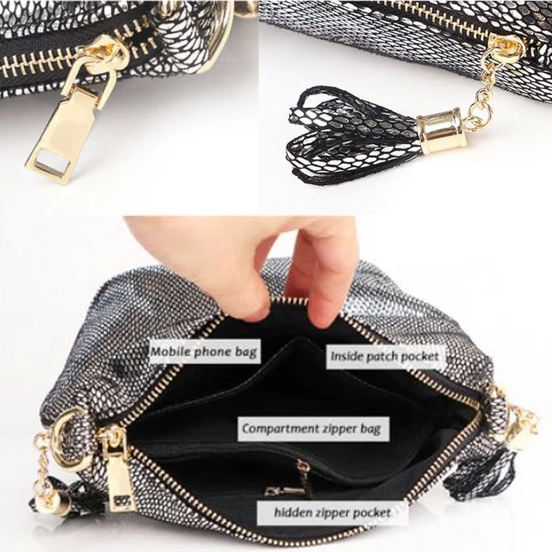 Luxury PU Handbags For Women New Summer Lady Shiny Coating Bucket Shoulder Bags Fashion Metalic Gold Silver Handbag