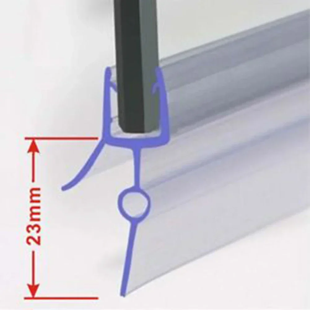 2 шт., уплотнительная лента для двери душа, 6 мм