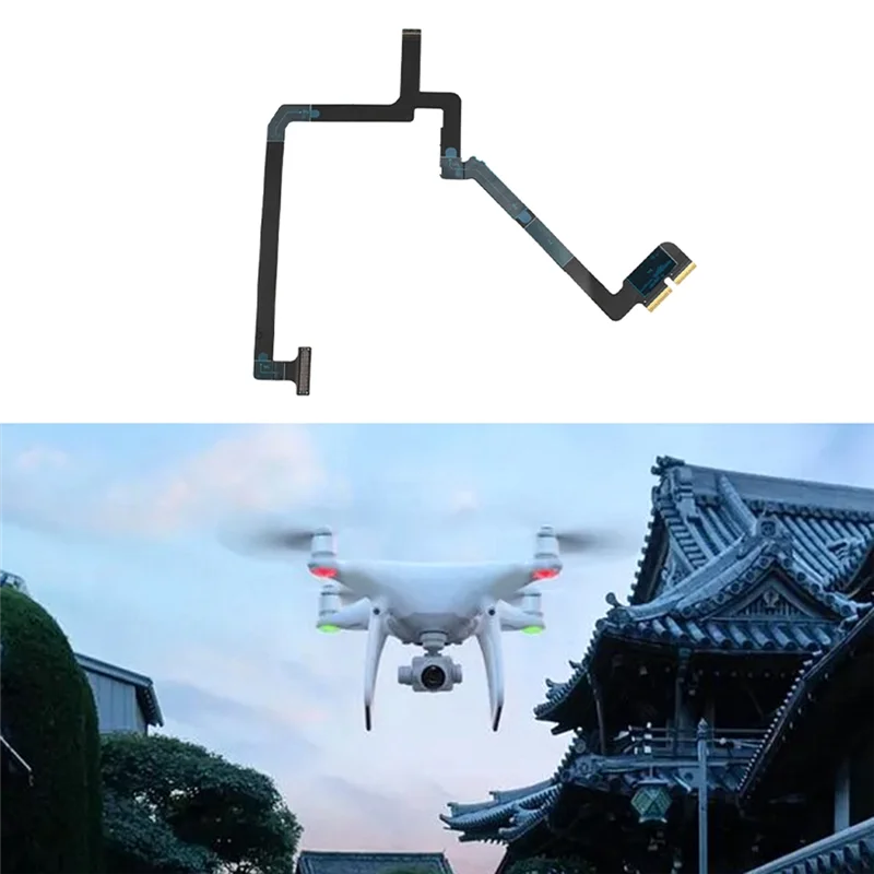 Para dji wizard 4pro gimbal cabo macio phantom4pro gimbal cabo de sinal acessórios de reparo multifuncional
