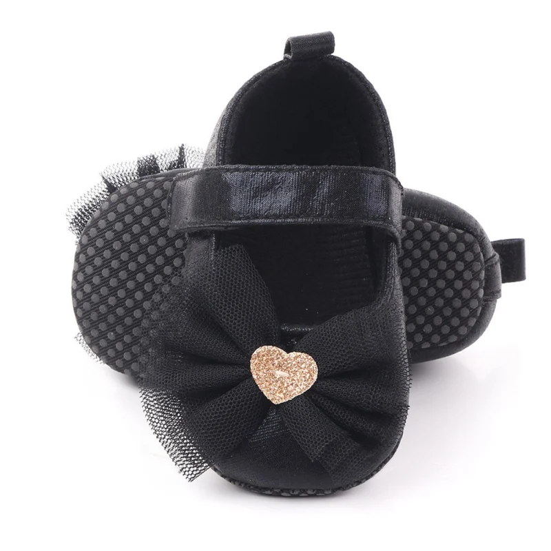 Scarpe da bambina Bowknot scarpe da ginnastica Casual antiscivolo scarpe da passeggio da principessa con suola morbida per bambini primi camminatori