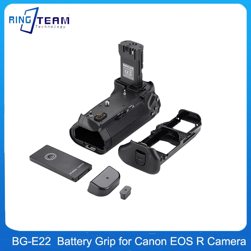 Canon EOS R Camera Battery Grip BG-E22 BG-E22RC Vertical Grip with Remote Controller