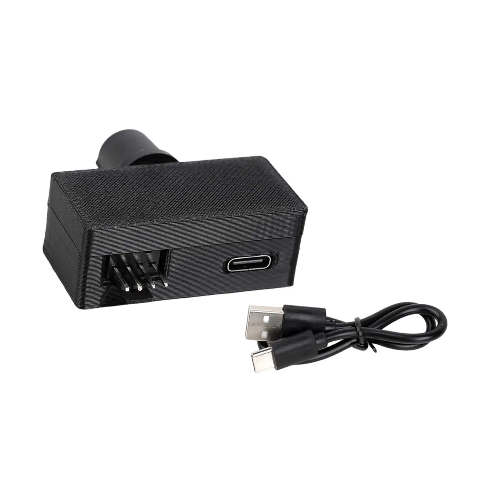 Portable 4pin PWM Speed Controller Plug and Play DIY Water Cooling Fan Regulator Compact Design for Desktop Computers