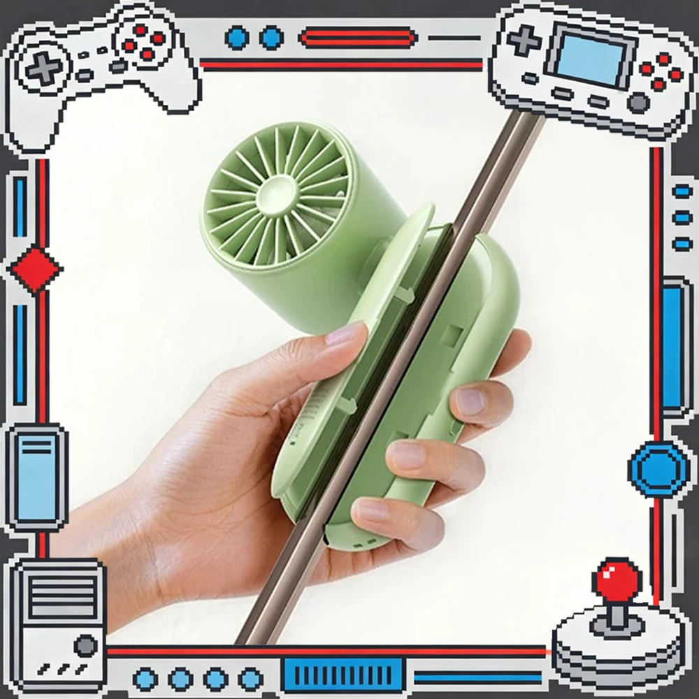 Momax IF22 Handheld Fan Five Files Free Change Over Handheld Small Fan 2000mAh Long Battery Life Low Noise Light Weight Gifts