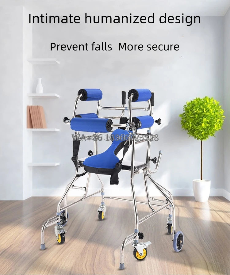 Walking Aids 3in 1 Electric Rollator with Wheelchair Disabled People Rehabilitation Equipment Mobility