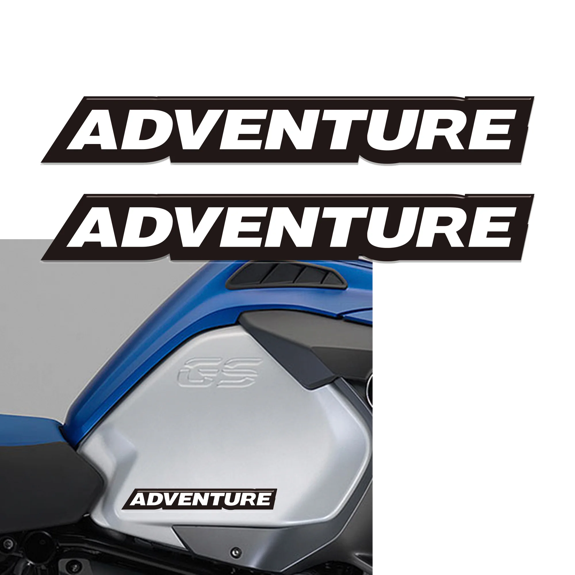Motorcycle Tank Protection Stickers Kit Compatible with BMW R1200 GS Adventure 2014-2019