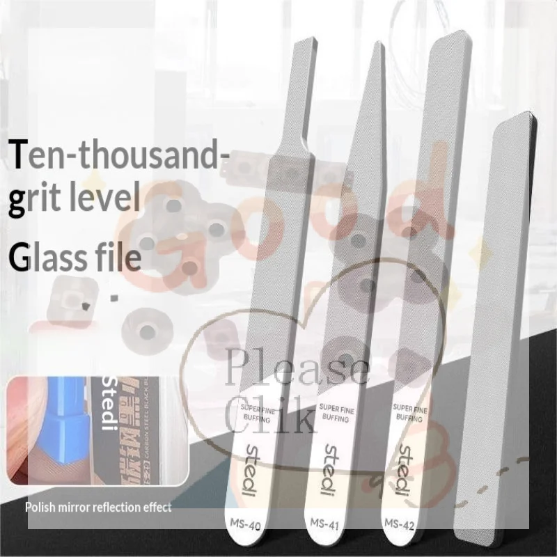【HG】Ultra Fine Glass File Washable / Durable Polishing Tool For Models Nub Removal Mirror Finish Residue Polishing