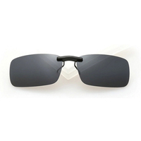 New Unisex Polarized Clip on Sunglasses Near-Sighted Driving Night Vis Lens Anti-UVA Anti-UVB Cycling Riding Sunglasses Clip