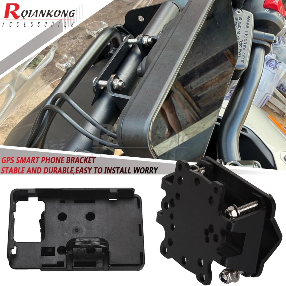 For Yamaha Tenere700 2022 2023 2024 2025 2026 Motorcycle Front Phone Stand Holder For Aprilia Tuareg 660 For Honda CB400X CB500X