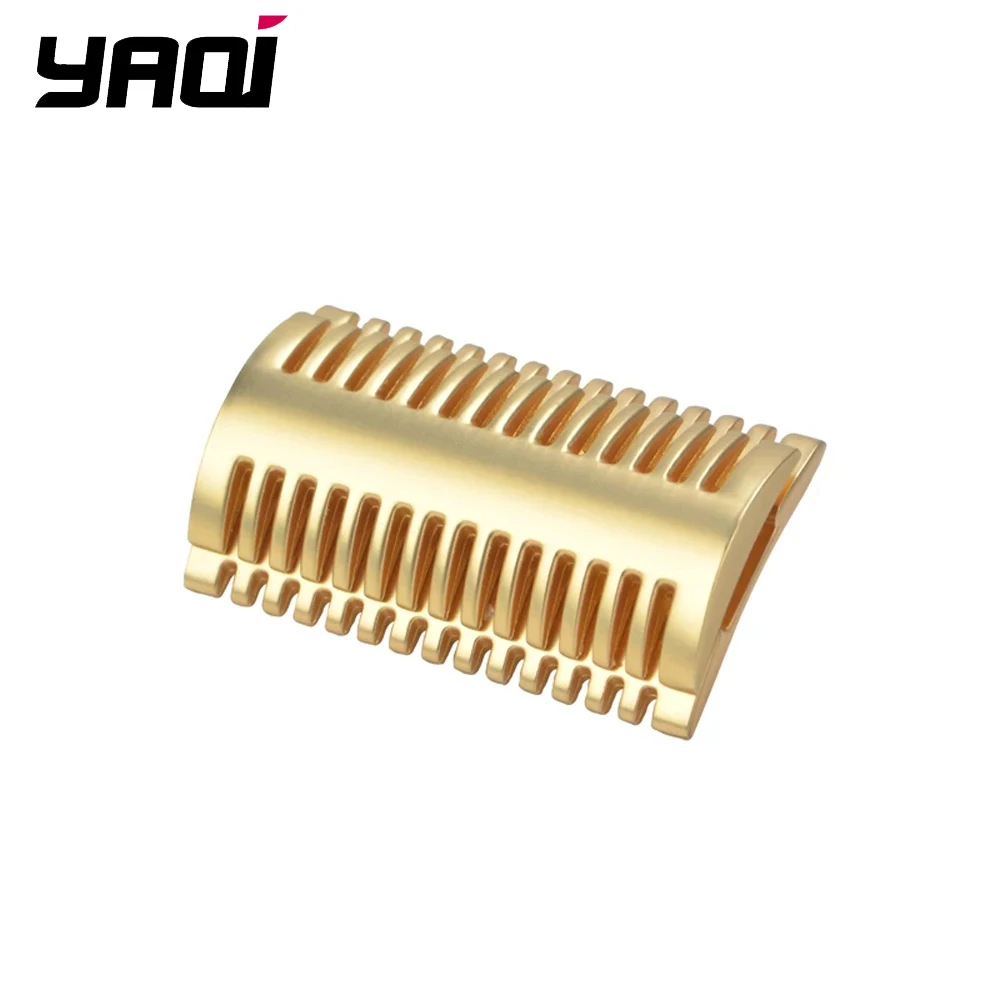 YAQI  Golden Color Mellon Mens Safety Razor Head for Shaving Razors