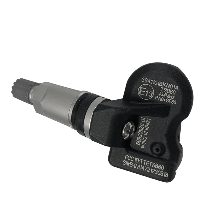 2 pezzi 3641101 BKN01A Sensore TPMS 433Mhz Per Grande Muraglia Haval Dargo H6 POER 2020 2021 Auto Sensore di Pressione Dei Pneumatici Monitoraggio