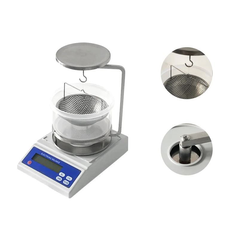 Balance hidrostático de alta precisión, balanza electrónica de laboratorio, 5000g, 0,1g