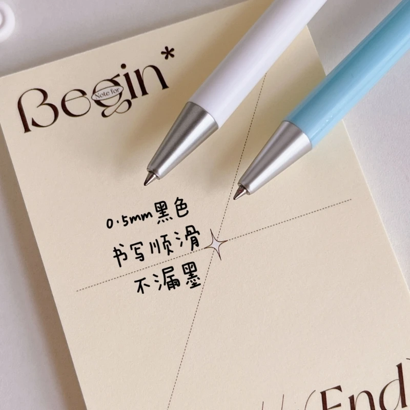 Bolígrafo Gel en forma nube, bolígrafos neutros secado rápido 0,5mm, bolígrafo retráctil, para