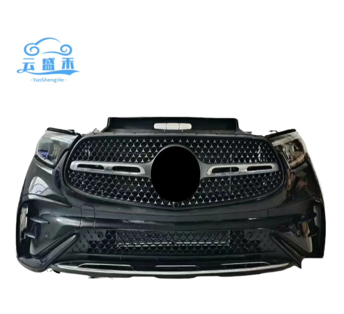 

Высокий комплект передней части тела для Bz GLC 254 Sport 24, стильный автомобильный передний бампер, решетка радиатора, пластиковый комплект Bodykit, замена