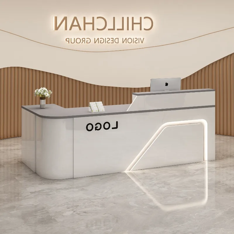 

Стойка регистрации Барная стойка Касса Обслуживающая страница Стойка Arc Store Маленький магазин фруктов Супермаркет Салон красоты Pulpitos Podium