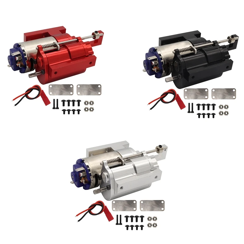 

Three-Generation Full Metal 2 Speed Gearbox Transmission For WPL B14 B24 C14 C24 MN D90 MN99S RC Car Parts