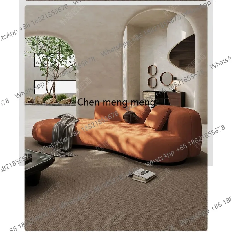 

Lazy Luxury Living Space Minimalist Curved Nordic Kids Sofa Stylish Corner Loveseat Cozy Living Woonkamer Banken